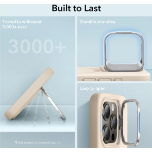 Etui ESR Cloud Kickstand HaloLock MagSafe Apple iPhone 15 Pro Beige