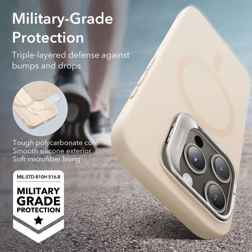 Kup Etui ESR Cloud Kickstand HaloLock MagSafe Apple iPhone 15 Pro Bézs - ESR743 - {ean13} - Sklep Home Screen