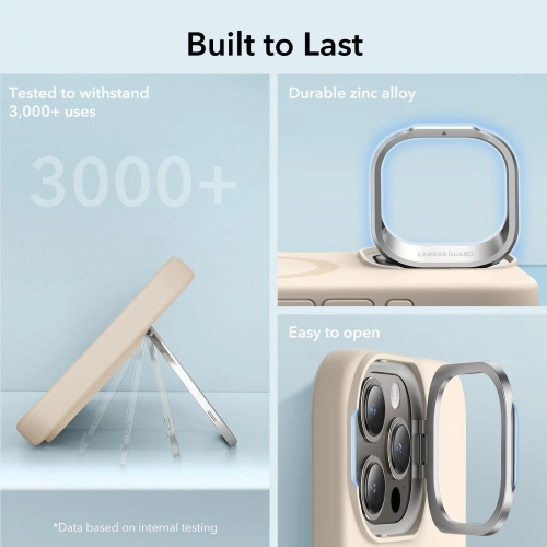 Kup ESR Apple Caz Cloud Kickstand HaloLock MagSafe iPhone 15 Pro Max Bej - ESR744 - {ean13} - Sklep Home Screen