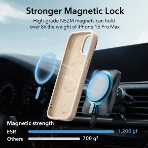 Kup Etui ESR Cloud Kickstand HaloLock MagSafe Apple iPhone 15 Pro Max béžová - ESR744 - {ean13} - Sklep Home Screen