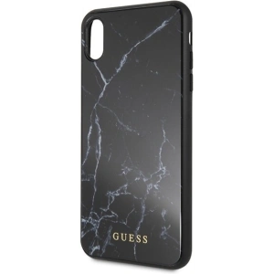 Kup Etui Guess GUHCI65HYMABK Apple iPhone XS Max czarny/black Marble - GUE077BLK - {ean13} - Sklep Home Screen