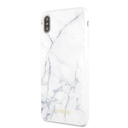 Buy Guess GUHCI65HYMAWH iPhone Xs Max white Marble - GUE078WHT - {ean13} - Home Screen Store Europe