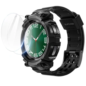 Kup Supcase Samsung Carcasă Unicorn Beetle Pro + 2x sticlă călită Galaxy Watch 6 Classic 47mm negru - SPC404 - {ean13} - Sklep Home Screen
