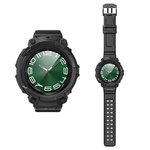 Kup Supcase Samsung Carcasă Unicorn Beetle Pro + 2x sticlă călită Galaxy Watch 6 Classic 47mm negru - SPC404 - {ean13} - Sklep Home Screen