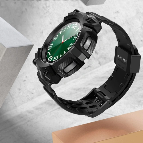 Kup Supcase Samsung Carcasă Unicorn Beetle Pro + 2x sticlă călită Galaxy Watch 6 Classic 47mm negru - SPC404 - {ean13} - Sklep Home Screen