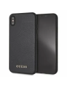Guess GUHCI65IGLBK iPhone Xs Max black hard case Iridescent