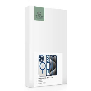Etui Tech-Protect MagShine MagSafe Apple iPhone 15 Pro Navy