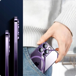 Buy Tech-Protect MagShine MagSafe Apple iPhone 15 Pro Max Navy - THP2386 - {ean13} - Home Screen Store Europe