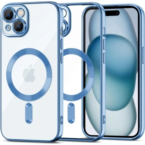Tech-Protect MagShine MagSafe Apple iPhone 15 Sky Blue