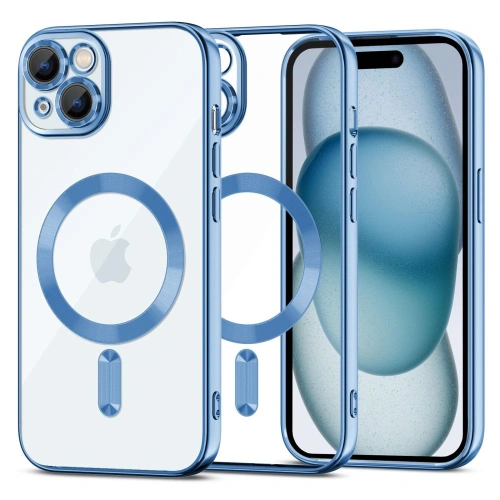 Kup Tech-Protect Apple Carcasă MagShine MagSafe iPhone 15 Sky Blue - THP2387 - {ean13} - Sklep Home Screen