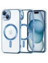 Etui Tech-Protect MagShine MagSafe Apple iPhone 15 Nebula Modrá