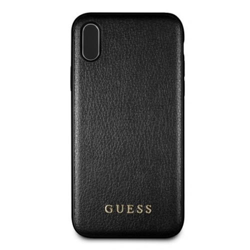 Buy Guess GUHCI65IGLBK iPhone Xs Max black hard case Iridescent - GUE079BLK - {ean13} - Home Screen Store Europe