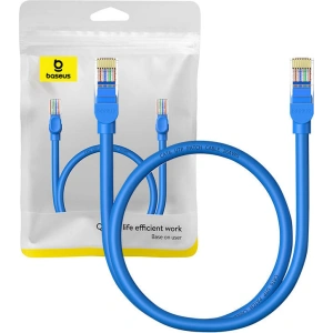 Kup Kabel síťový Baseus Ethernet RJ45 Cat.6 1000Mbps 0,5m (modrý) - BSU4711 - {ean13} - Sklep Home Screen