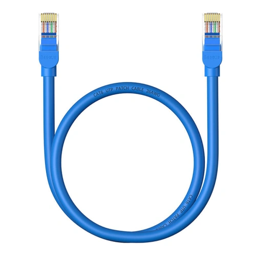 Kup Kabel síťový Baseus Ethernet RJ45 Cat.6 1000Mbps 0,5m (modrý) - BSU4711 - {ean13} - Sklep Home Screen