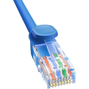 Kup Kabel sieciowy Baseus Ethernet RJ45 Cat.6 1000Mbps 0,5m (niebieski) - BSU4711 - {ean13} - Sklep Home Screen