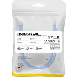 Kup Kabel sieciowy Baseus Ethernet RJ45 Cat.6 1000Mbps 0,5m (niebieski) - BSU4711 - {ean13} - Sklep Home Screen