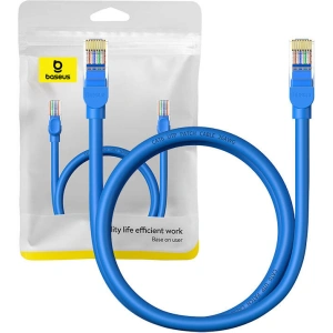 Kup Kabel sieciowy Baseus Ethernet RJ45 Cat.6 1000Mbps 1m (niebieski) - BSU4712 - {ean13} - Sklep Home Screen