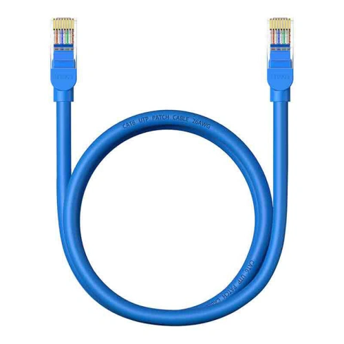 Kup Kabel sieciowy Baseus Ethernet RJ45 Cat.6 1000Mbps 1m (niebieski) - BSU4712 - {ean13} - Sklep Home Screen