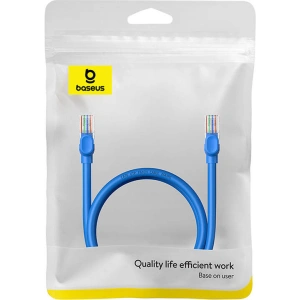 Baseus Ethernet RJ45 Cat.6 1000Mbps network cable 1m (blue)