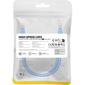 Kup Kabel sieciowy Baseus Ethernet RJ45 Cat.6 1000Mbps 1m (niebieski) - BSU4712 - {ean13} - Sklep Home Screen