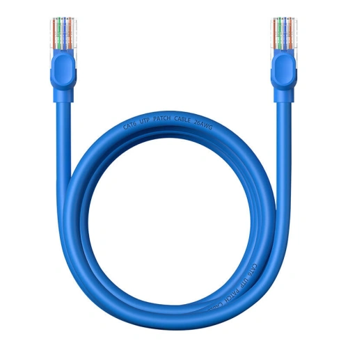Buy Baseus Ethernet RJ45 Cat.6 1000Mbps network cable 2m (blue) - BSU4713 - {ean13} - Home Screen Store Europe