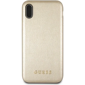 Kup Etui Guess GUHCI65IGLGO Apple iPhone XS Max gold/złoty hard case Iridescent - GUE080GLD - {ean13} - Sklep Home Screen