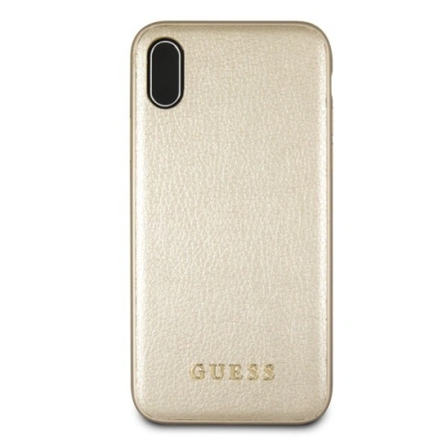 Buy Guess GUHCI65IGLGO iPhone Xs Max gold hard case Iridescent - GUE080GLD - {ean13} - Home Screen Store Europe