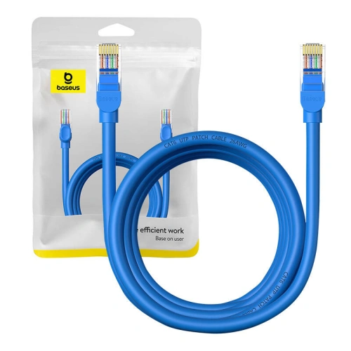 Kup Netzwerkkabel Baseus Ethernet RJ45 Cat.6 1000Mbps 3m (blau) - BSU4714 - {ean13} - Sklep Home Screen