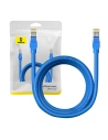 Baseus Cablu de rețea Ethernet RJ45 Cat.6 1000Mbps 3m (albastru)