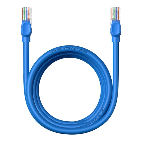 Kup Kabel síťový Baseus Ethernet RJ45 Cat.6 1000Mbps 3m (modrý) - BSU4714 - {ean13} - Sklep Home Screen