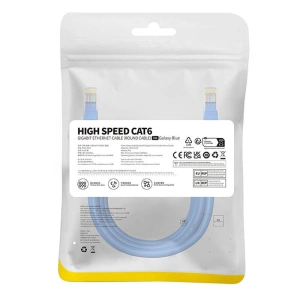 Kup Kabel sieciowy Baseus Ethernet RJ45 Cat.6 1000Mbps 3m (niebieski) - BSU4714 - {ean13} - Sklep Home Screen
