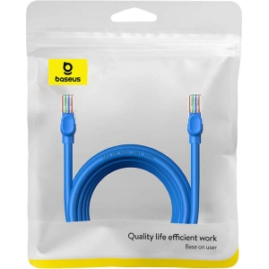 Kup Kabel sieciowy Baseus Ethernet RJ45 Cat.6 1000Mbps 5m (niebieski) - BSU4715 - {ean13} - Sklep Home Screen