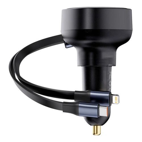Kup Autós töltő Baseus Enjoyment USB-C USB-C / Lightning kábellel 60 W (fekete) - BSU4717 - {ean13} - Sklep Home Screen