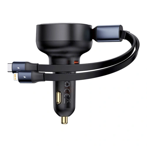 Kup Autós töltő Baseus Enjoyment USB-C USB-C / Lightning kábellel 60 W (fekete) - BSU4717 - {ean13} - Sklep Home Screen
