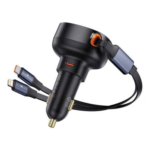 Kup Autós töltő Baseus Enjoyment USB-C USB-C / Lightning kábellel 60 W (fekete) - BSU4717 - {ean13} - Sklep Home Screen
