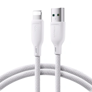 Kabel Joyroom Multi-Color Series SA34-AL3 USB-A / Lightning 3A 1m biały