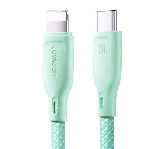 Kabel Joyroom Multi-Color Series SA34-AL3 USB-A / Lightning 3A 1m biały
