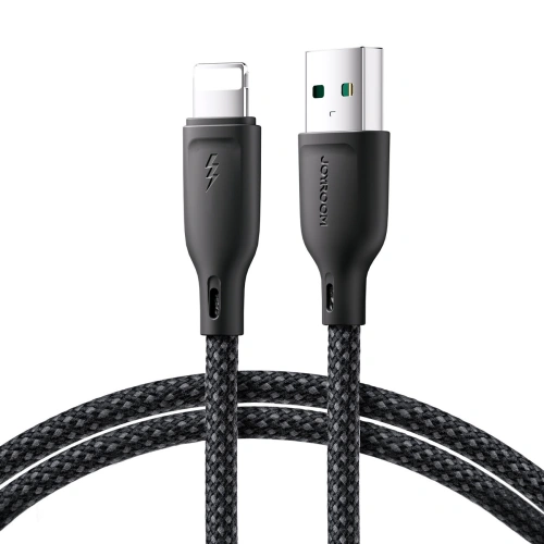 Kup Kabel Joyroom Multi-Color Series SA34-AL3 USB-A / Lightning 3A 1m černý - JYR791 - {ean13} - Sklep Home Screen