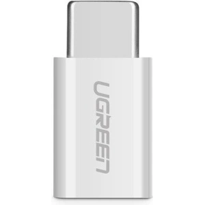 Adapter micro USB do USB-C 3.1 UGREEN (biały)