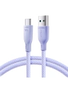 Joyroom Cablu Multi-Color Series SA34-AC6 USB-A / USB-C 100W 1m violet