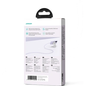 Kabel Joyroom Multi-Color Series SA34-AC6 USB-A / USB-C 100W 1m fialový