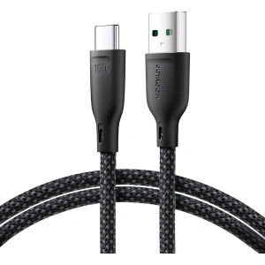 Kabel Joyroom Multi-Color Series SA34-AC6 USB-A / USB-C 100W 1m černý