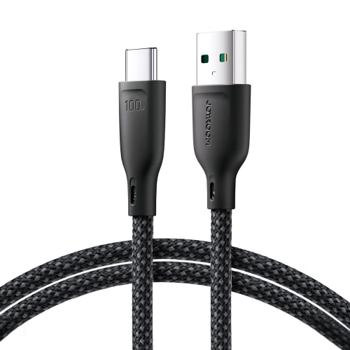 Kup Kabel Joyroom Multi-Color Series SA34-AC6 USB-A / USB-C 100W 1m černý - JYR796 - {ean13} - Sklep Home Screen