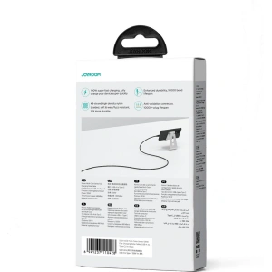 Kabel Joyroom Multi-Color Series SA34-AC6 USB-A / USB-C 100W 1m černý