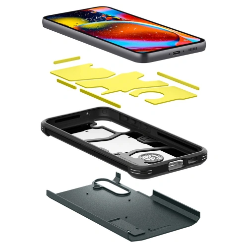 Kup Case Spigen Tough Armor Samsung Galaxy S23 FE Abyssgrün - SPN3177 - {ean13} - Sklep Home Screen