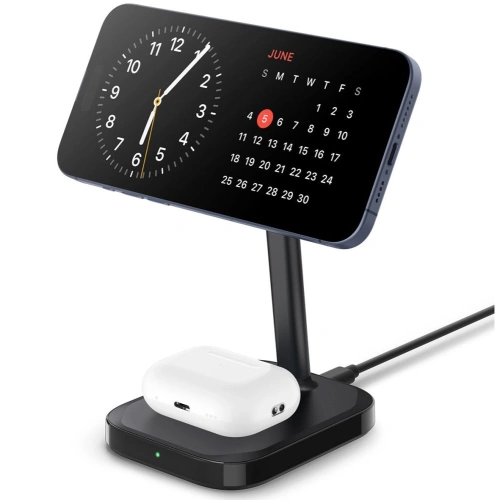 Kup Indukční nabíječka Spigen PF2100 ArcField MagFit Dual Wireless Charger Black + kabel USB-C 2m - SPN3180 - {ean13} - Sklep Home Screen