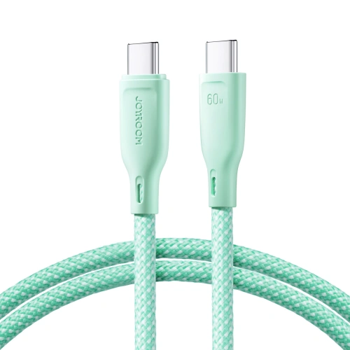 Kup Kabel Joyroom Multi-Color Series SA34-CC3 USB-C / USB-C 60W 1m grün - JYR799 - {ean13} - Sklep Home Screen