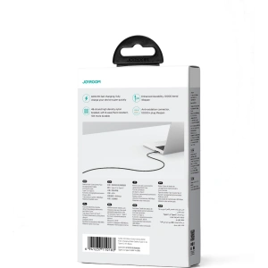 Kábel Joyroom Multi-Color Series SA34-CC3 USB-C / USB-C 60W 1m fekete