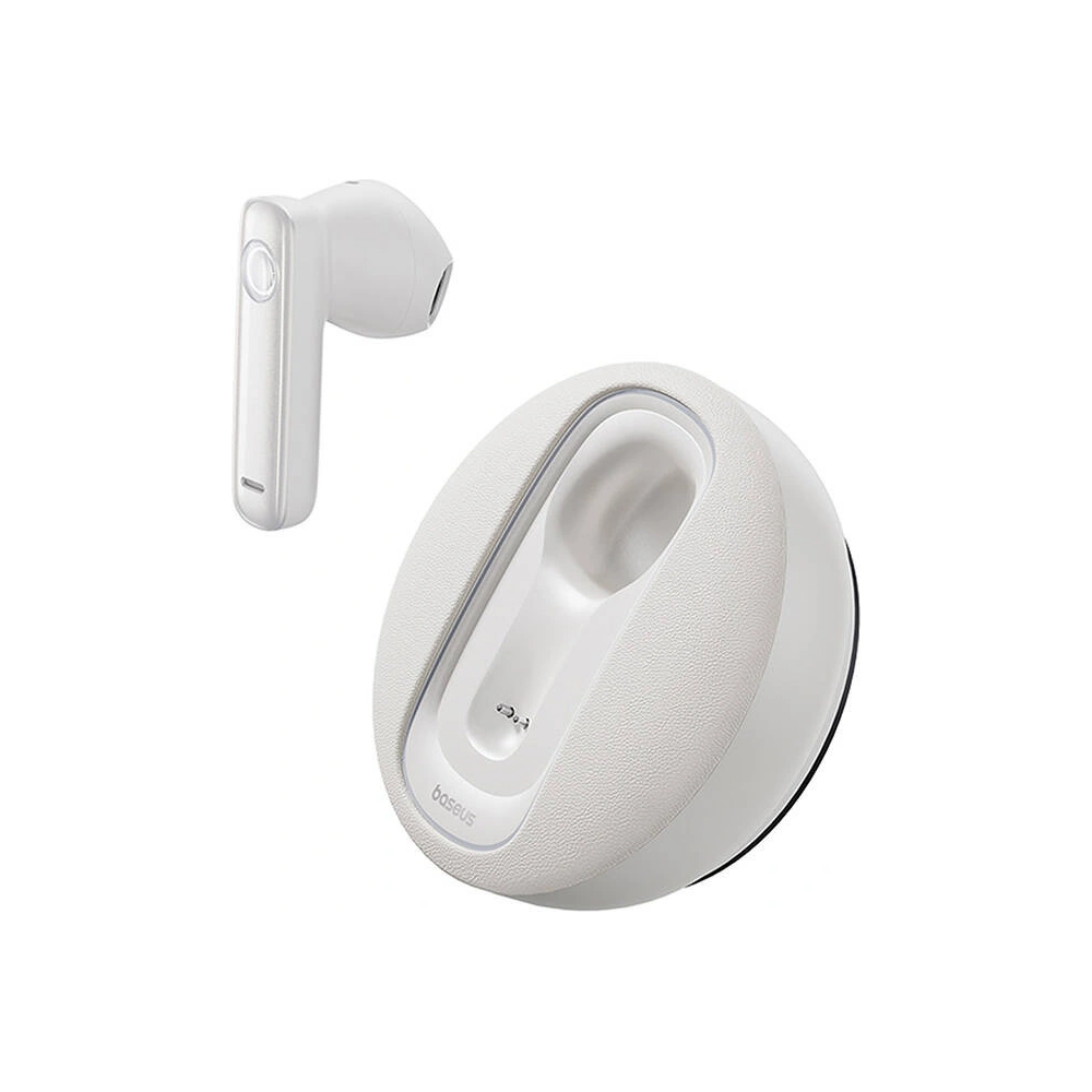 Słuchawka bezprzewodowa Baseus CM10 BT 5.3 (biała)