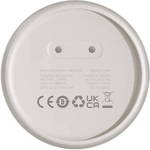 Baseus CM10 BT 5.3 wireless earphone (white)